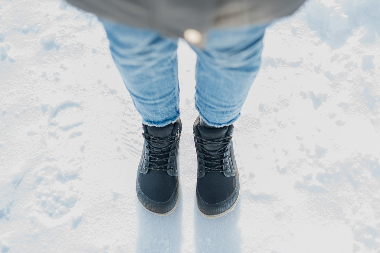 Barefoot Boots Be Lenka ArcticEdge - Charcoal Black