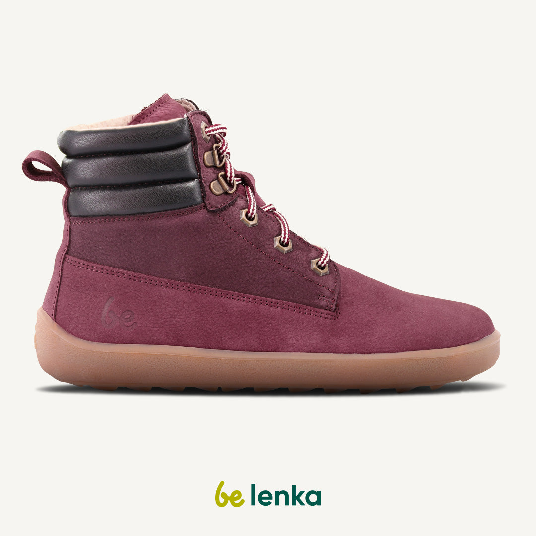 Barefoot Boots Be Lenka Nevada Neo - Burgundy