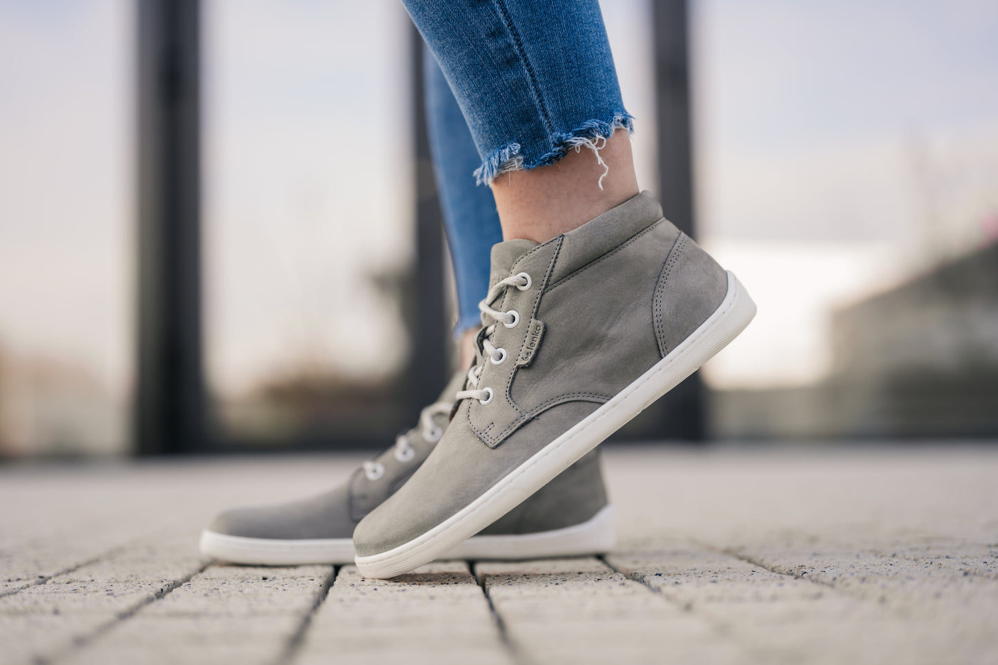 Barefoot Shoes Be Lenka Synergy - Pebble Grey