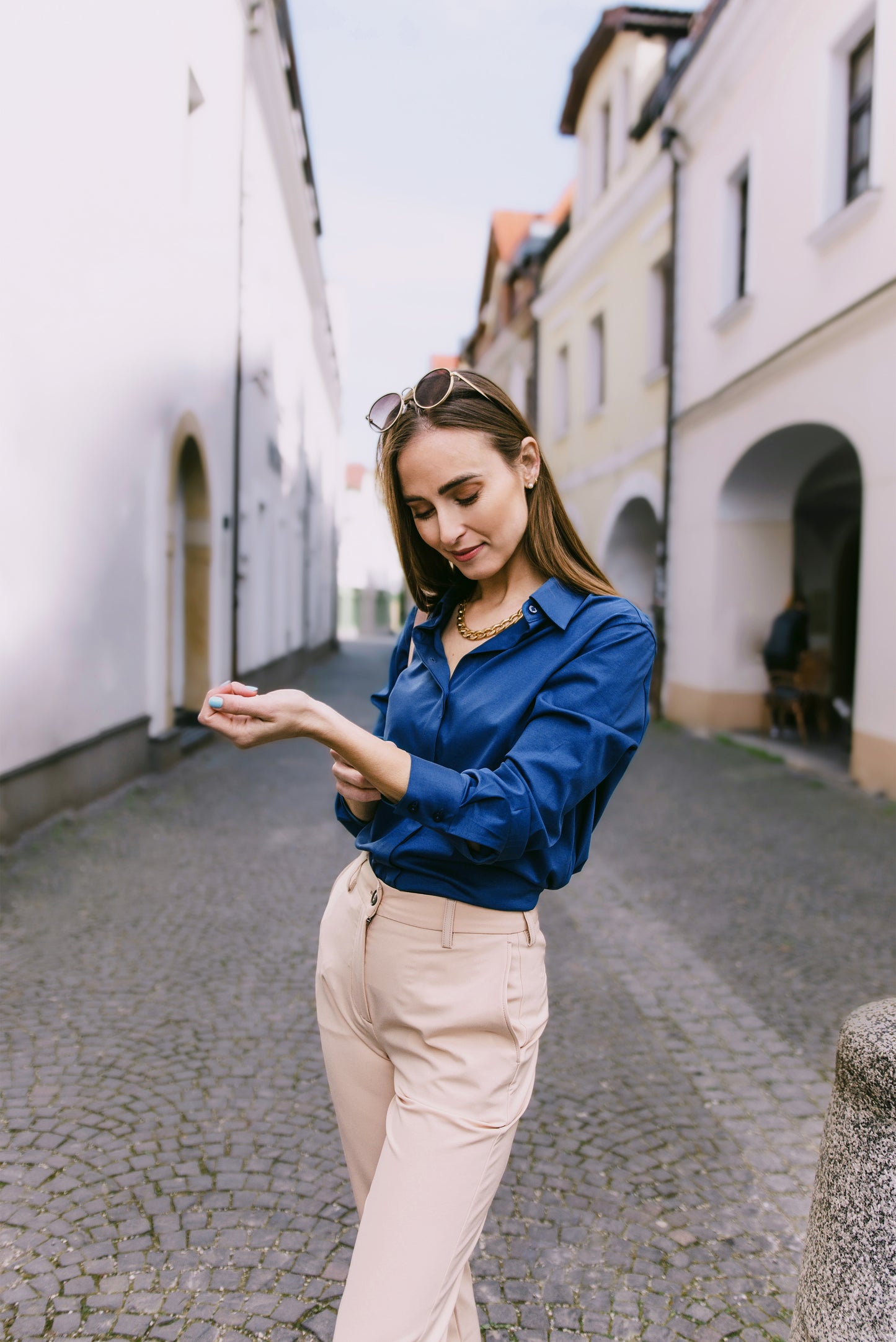 Women's Shirt Be Lenka Essentials - Navy