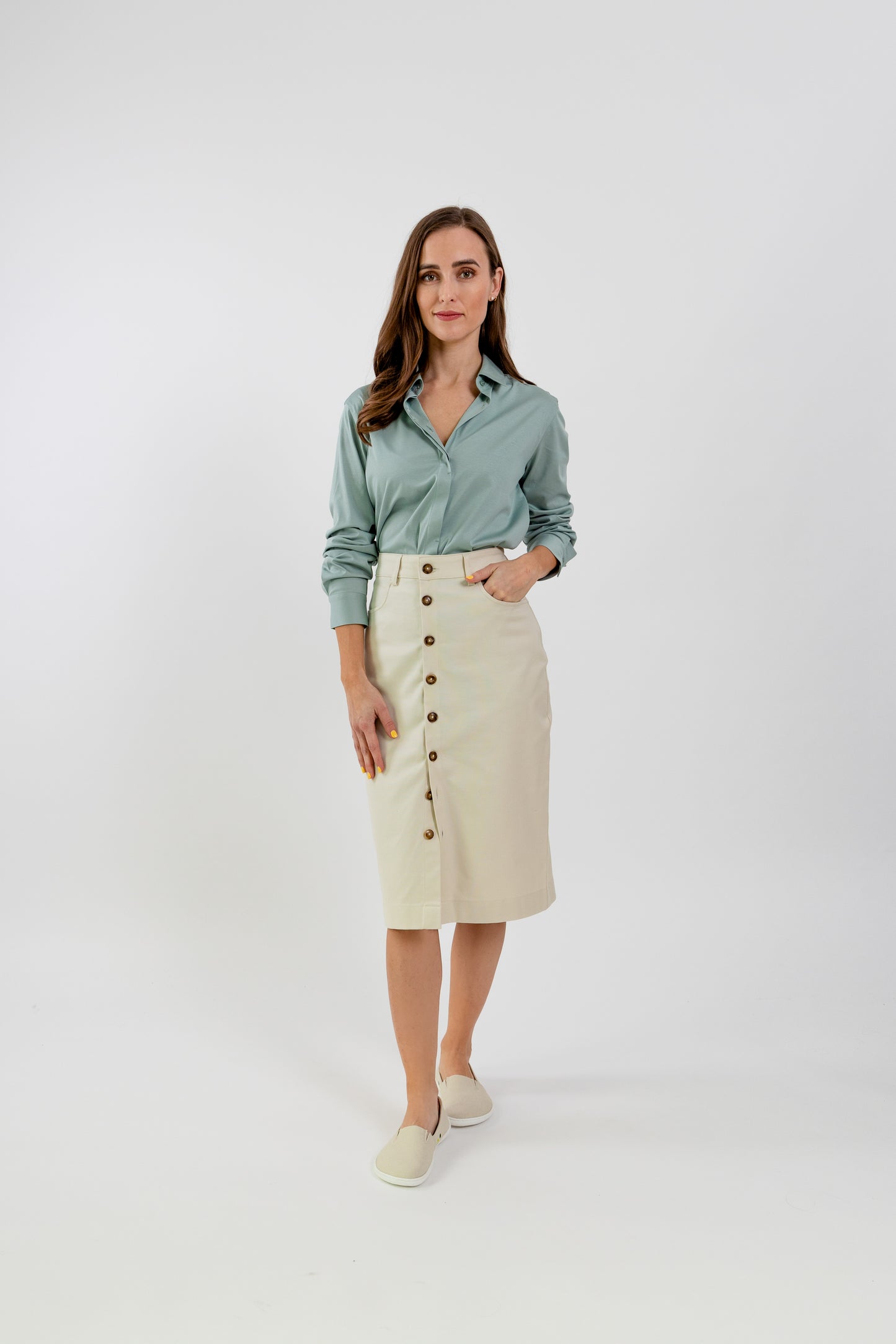 Women's Shirt Be Lenka Essentials - Pistachio Green