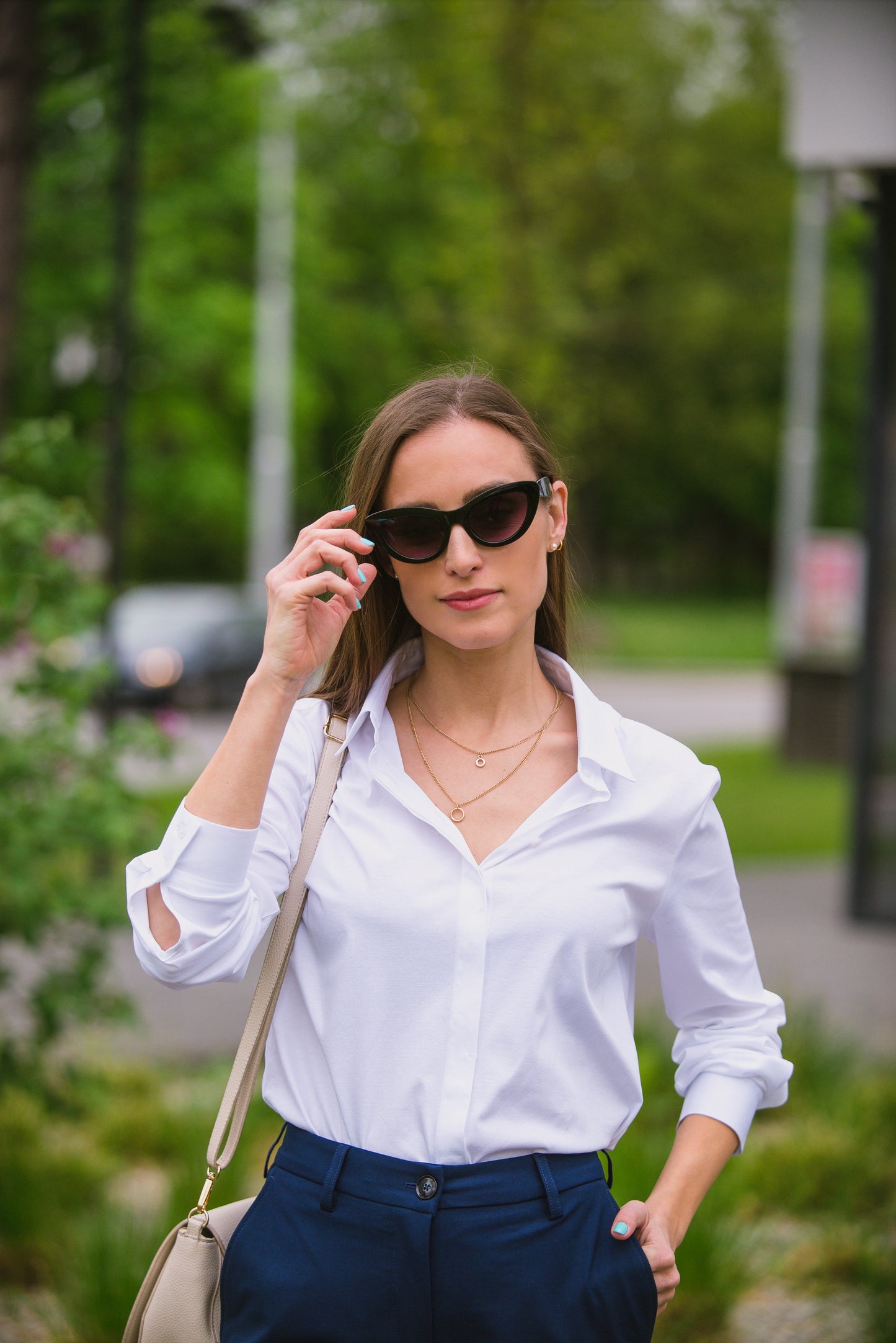 Women's Shirt Be Lenka Essentials - White