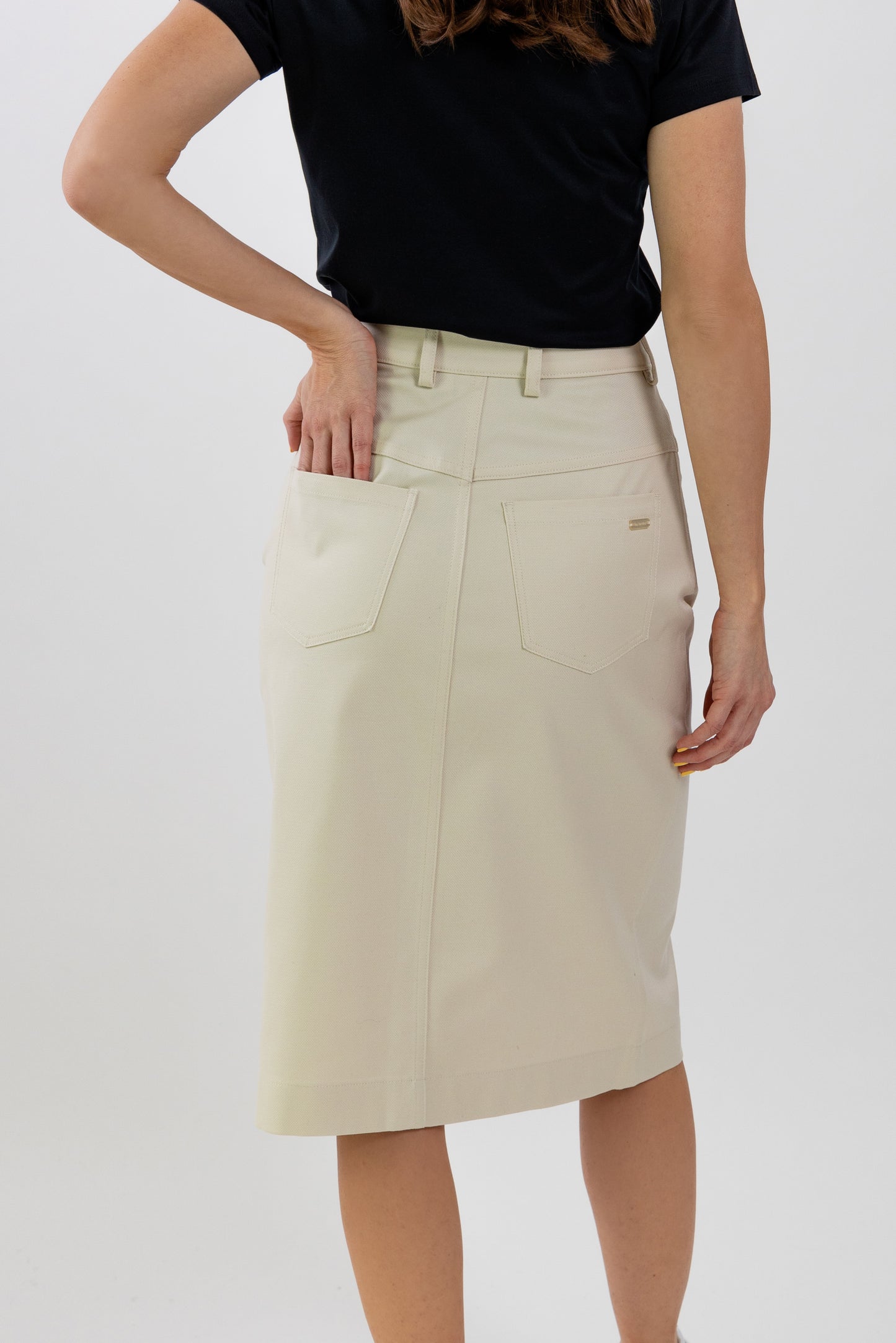 Women's Midi Skirt Be Lenka Essentials - Creme