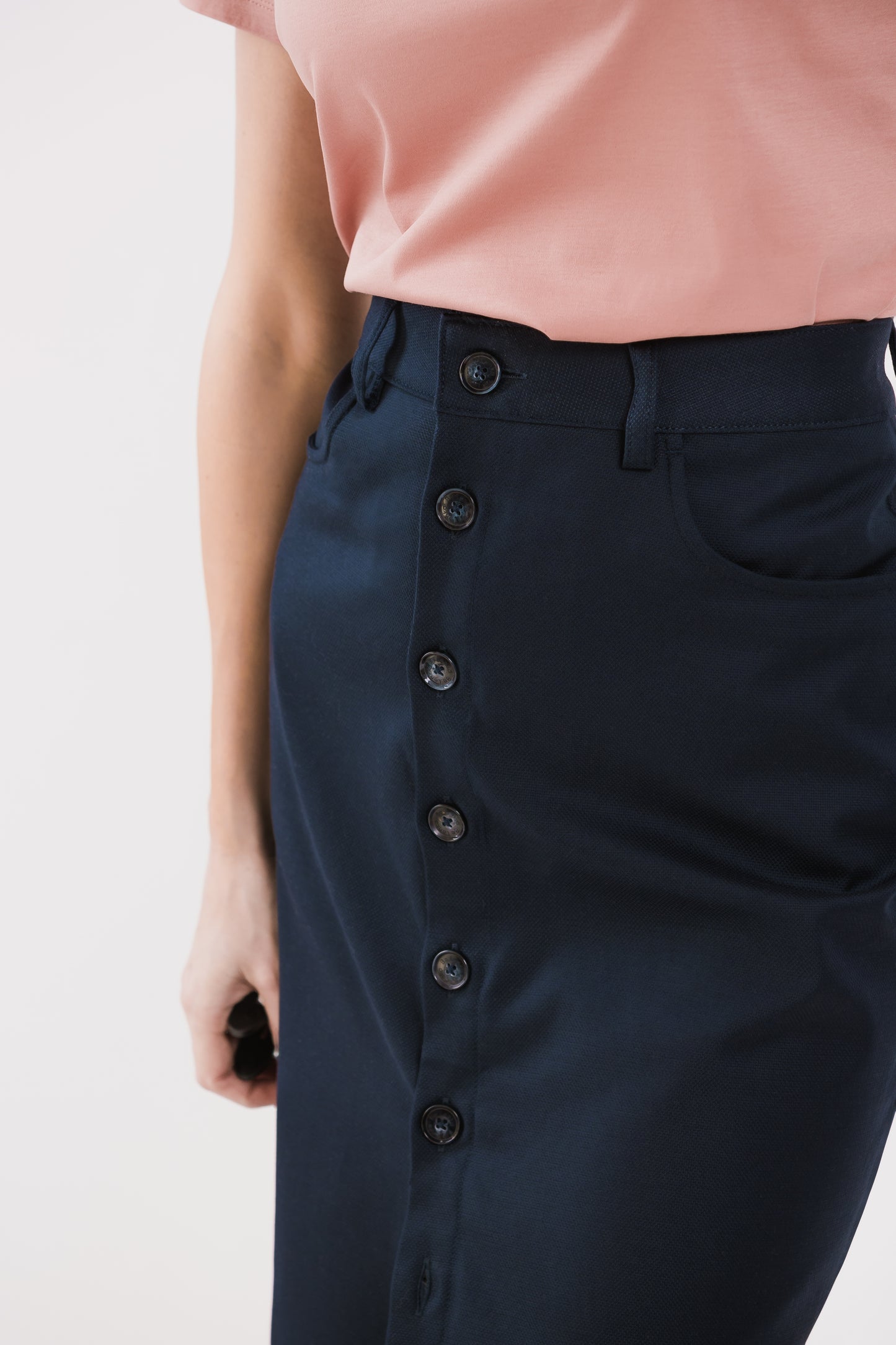 Women's Midi Skirt Be Lenka Essentials - Navy