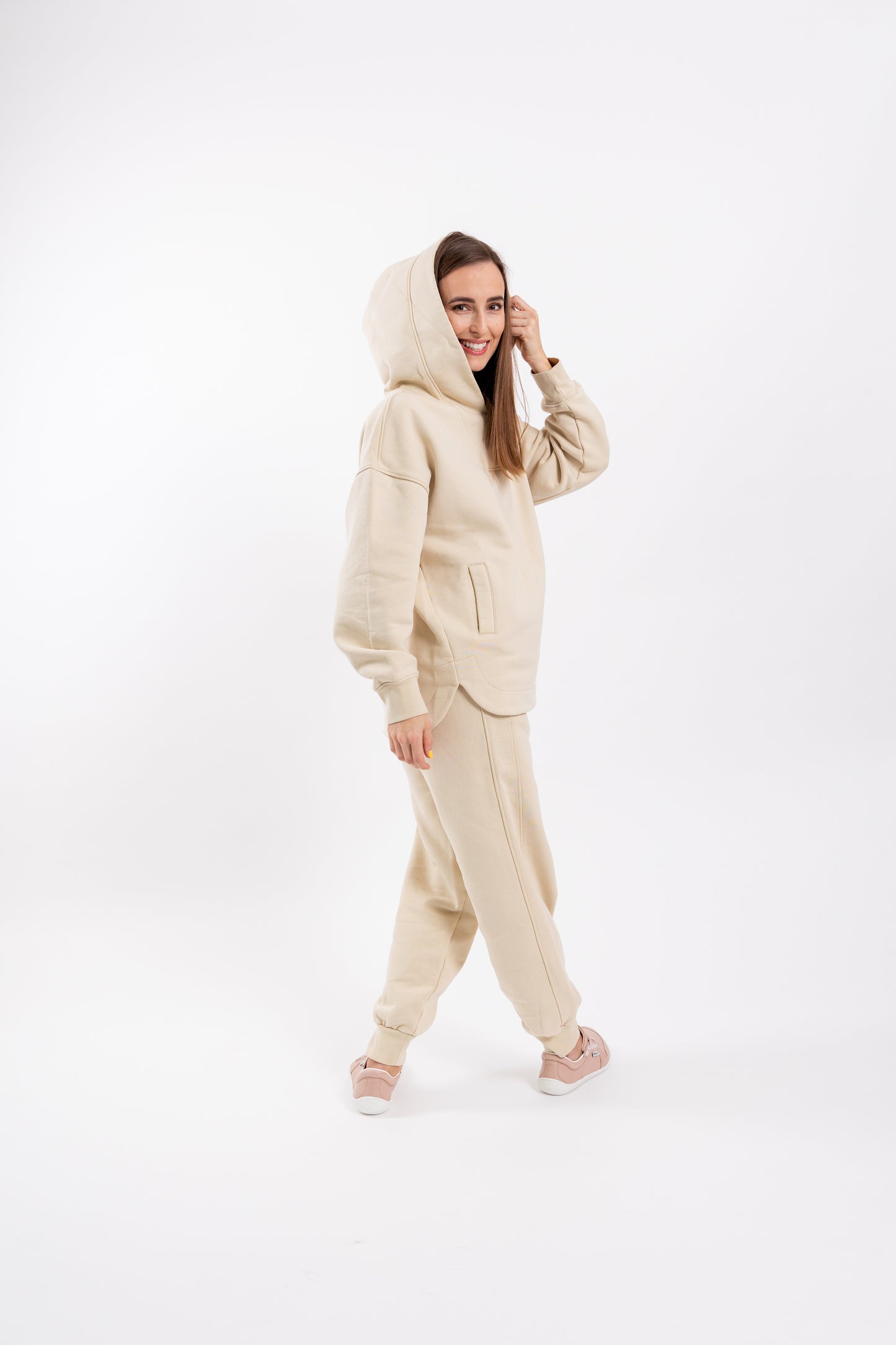 Women's Hoodie Be Lenka Essentials - Beige