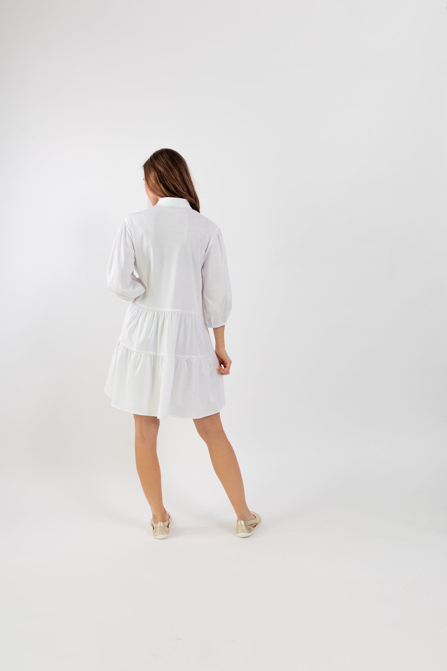 Women's Shirt Dress Be Lenka Essentials - White