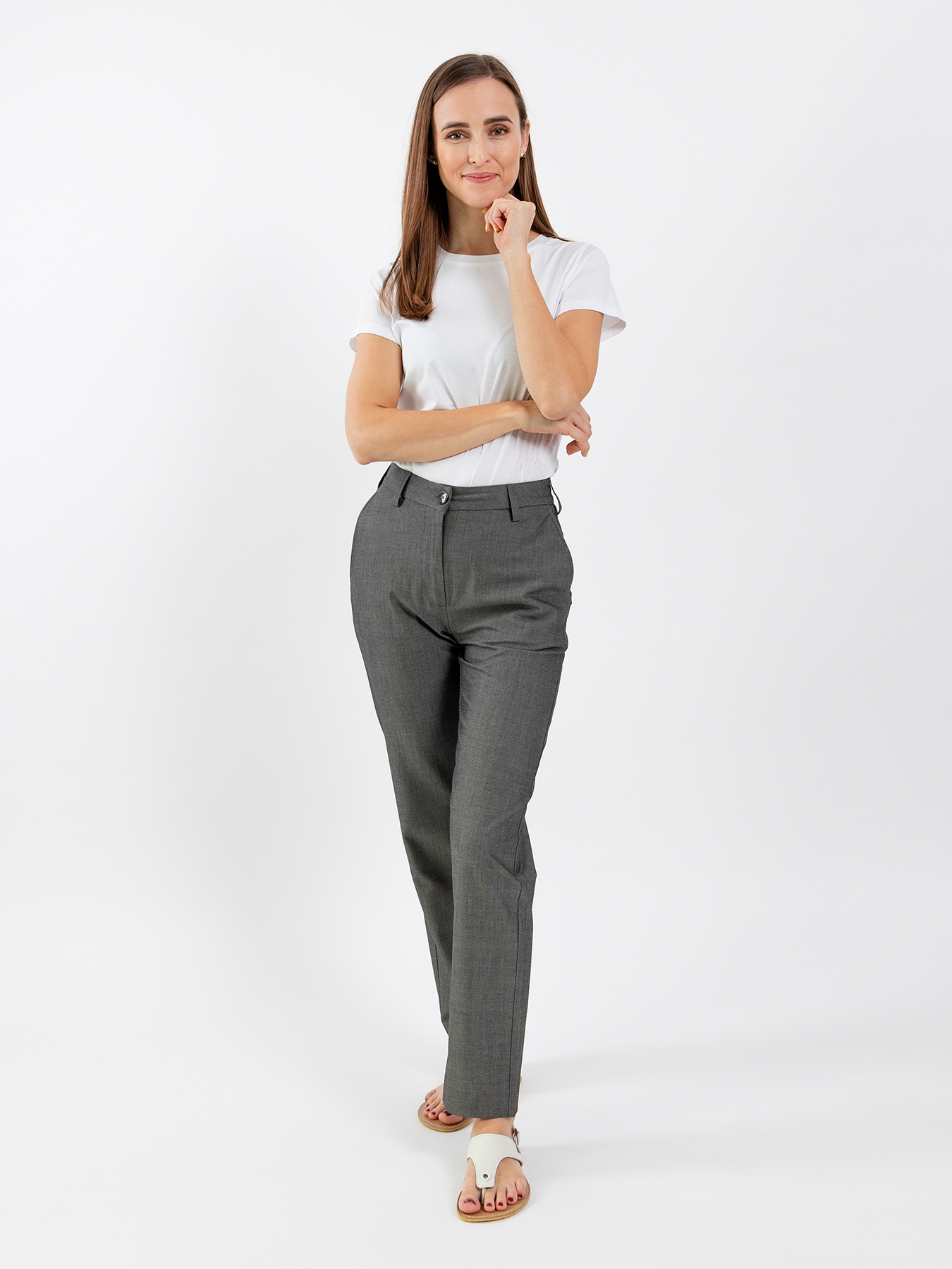 Women's Pants Be Lenka Essentials - Grey