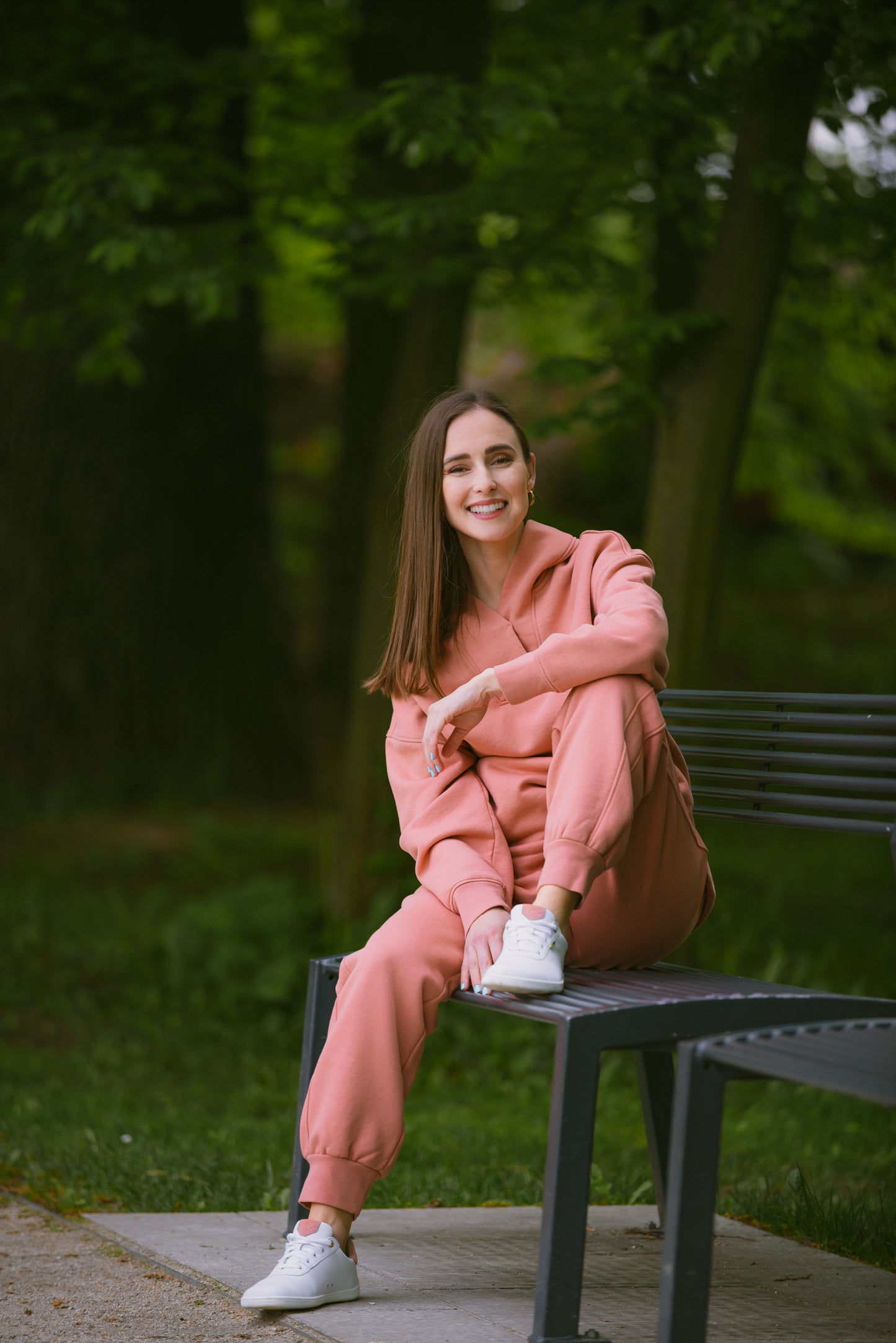 Women's sweatpants Be Lenka Essentials - Salmon Pink