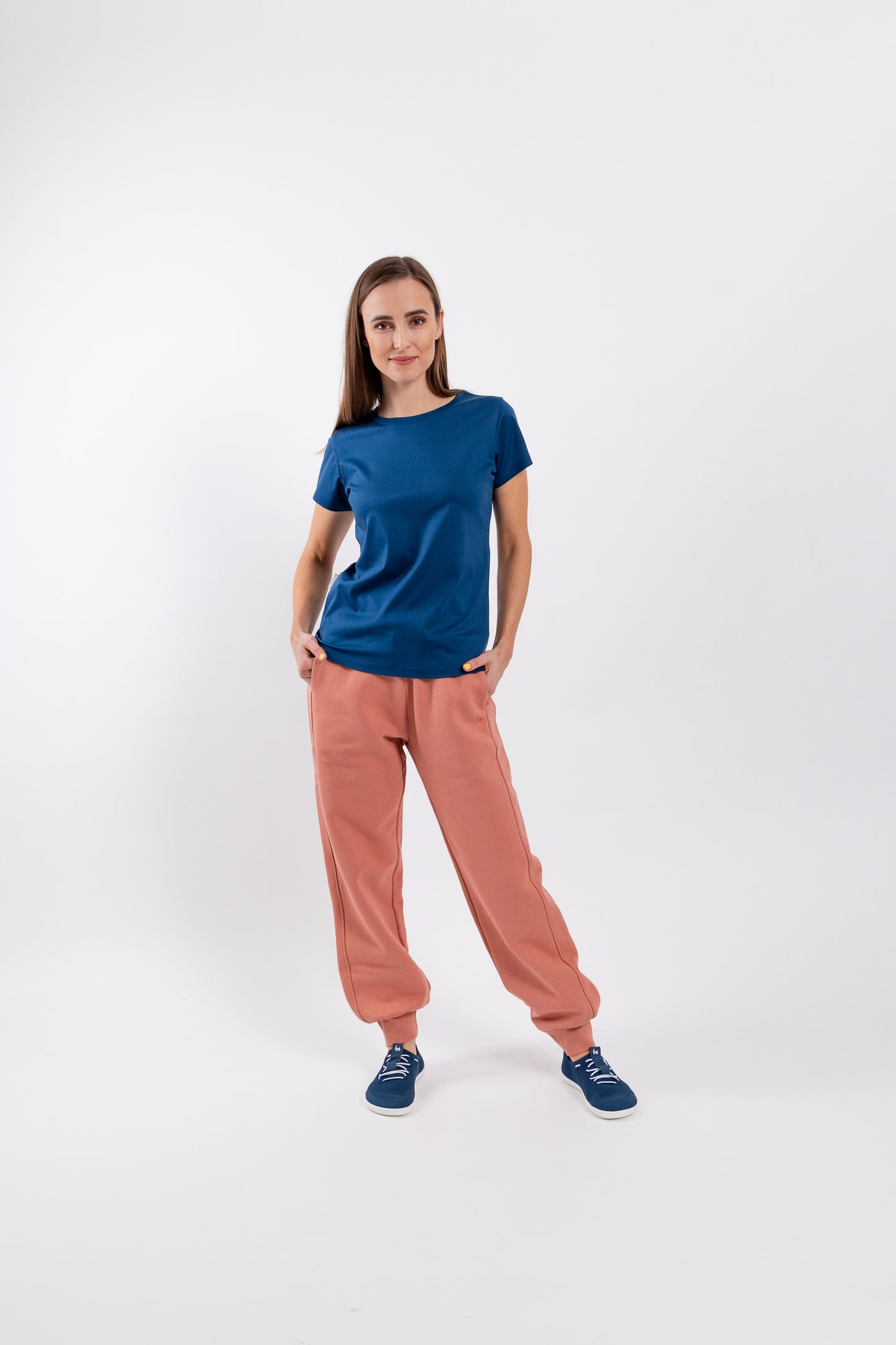 Women's Round Neck t-shirt Be Lenka Essentials - Navy