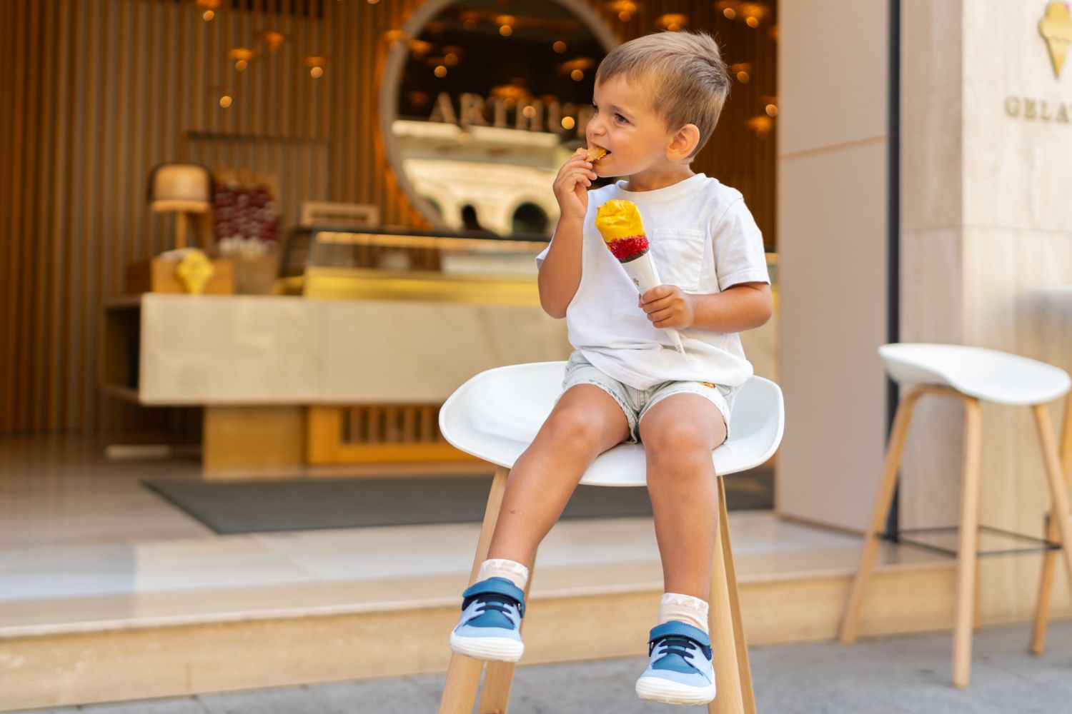 Kids barefoot sneakers Be Lenka Gelato - Blue