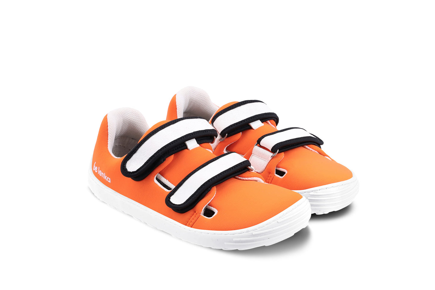 Be Lenka Kids barefoot sneakers Seasiders - Orangy