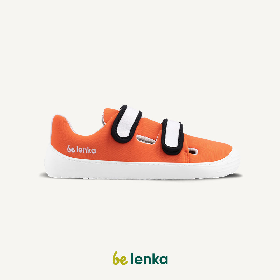 Be Lenka Kids barefoot sneakers Seasiders - Orangy