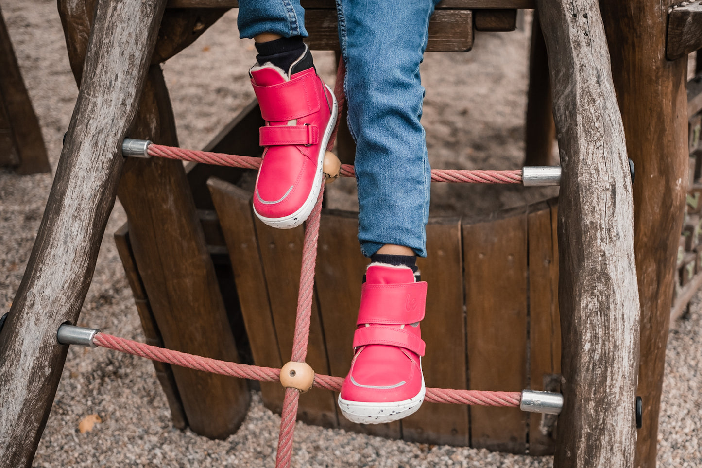 Winter barefoot shoes Be Lenka Kids Panda 2.0 - Raspberry Pink