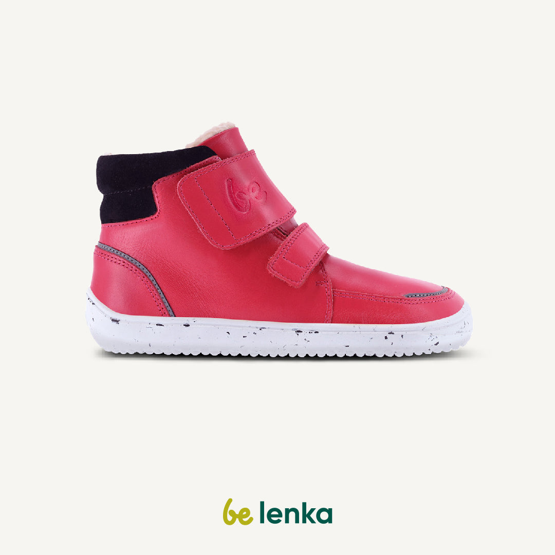 Winter barefoot shoes Be Lenka Kids Panda 2.0 - Raspberry Pink