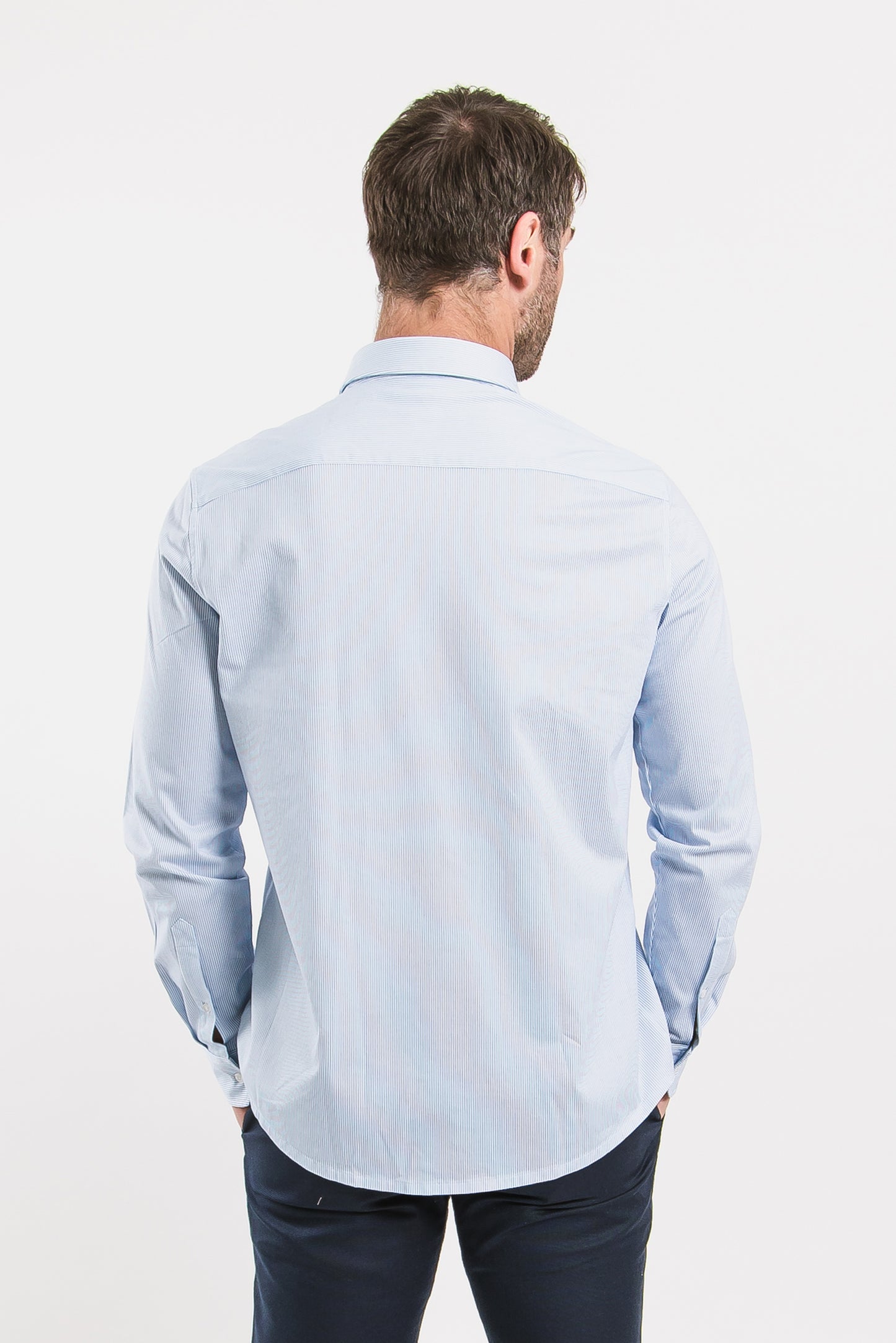 Men’s Shirt Regular Be Lenka Essentials - Blue and White