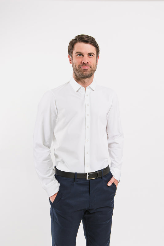 Men’s Shirt Slim Be Lenka Essentials - White