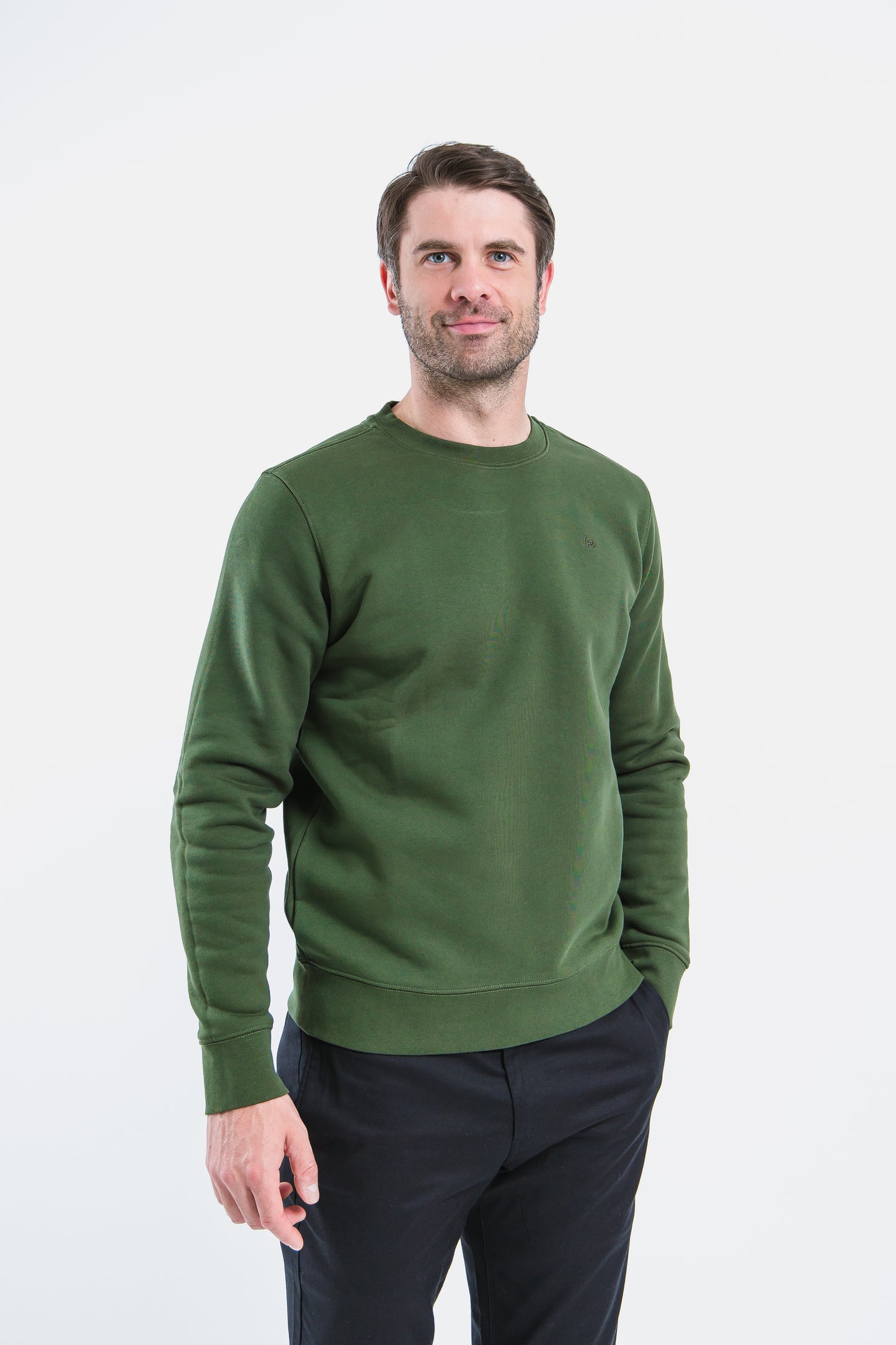 Men’s Sweatshirt Be Lenka Essentials - Dark Green