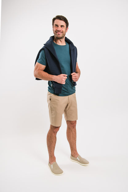 Camiseta de cuello redondo para hombre Be Lenka Essentials - Azul océano intenso