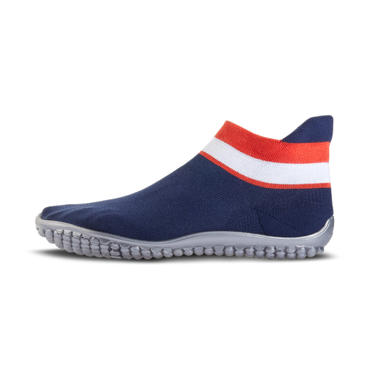 leguano sneaker -  blue, red and white 