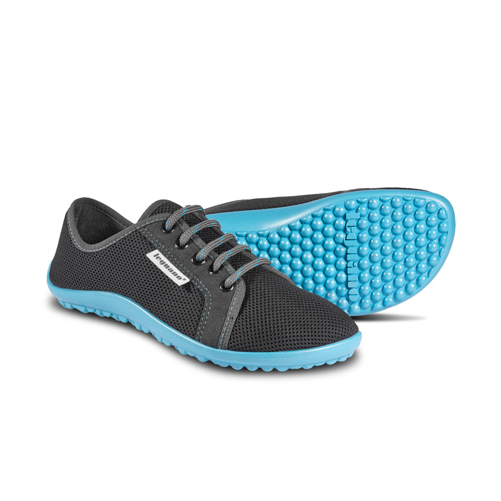 Aktiv anthracit, blue sole