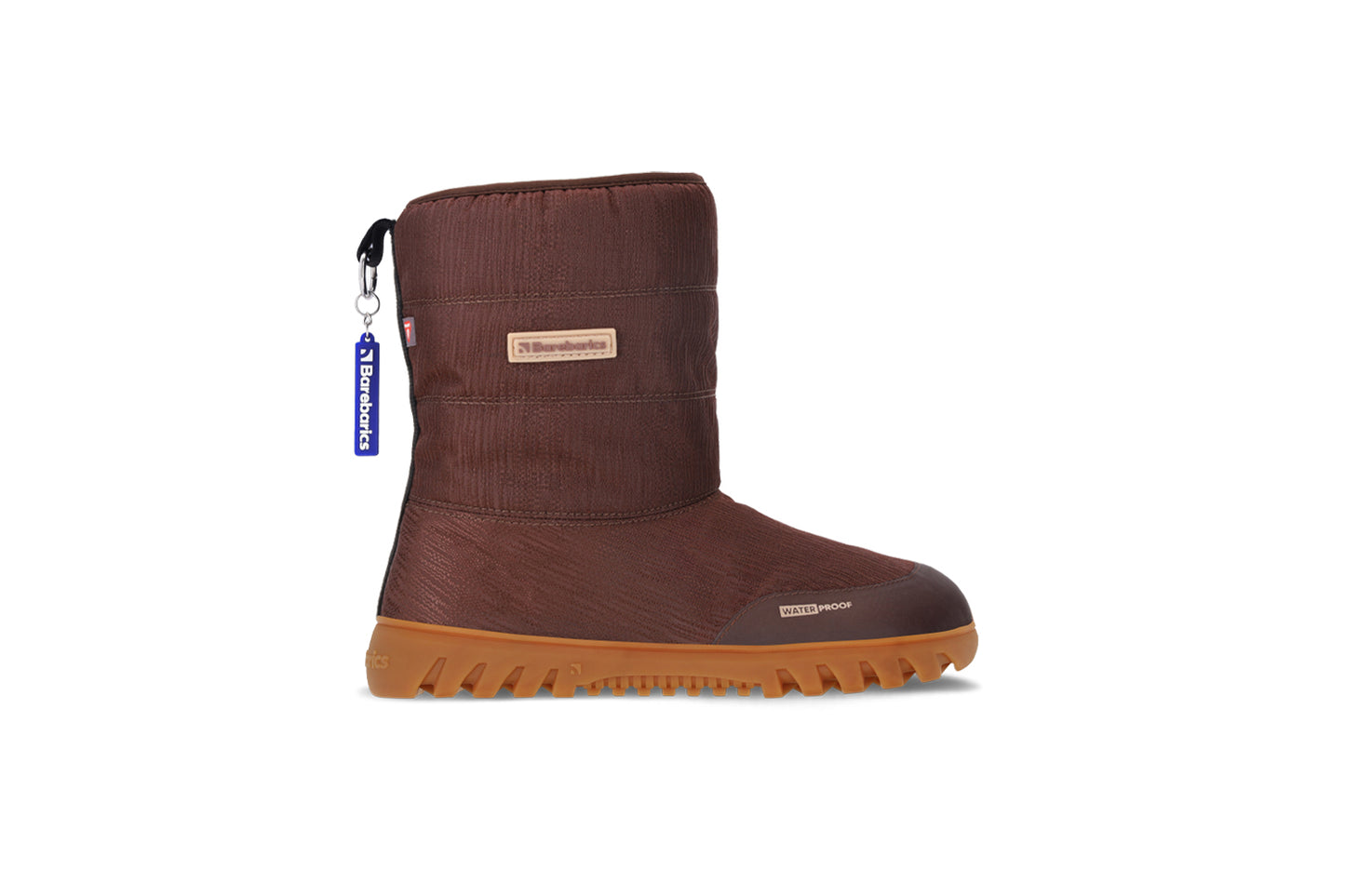 Winter Barefoot Boots Barebarics PolarStride - Copper Brown