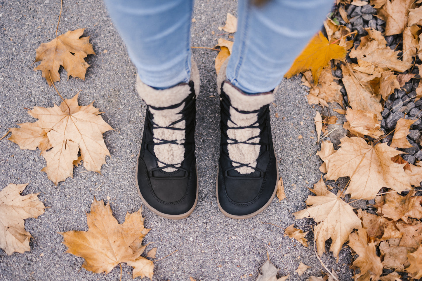 Winter Barefoot Boots Be Lenka Bliss - Black