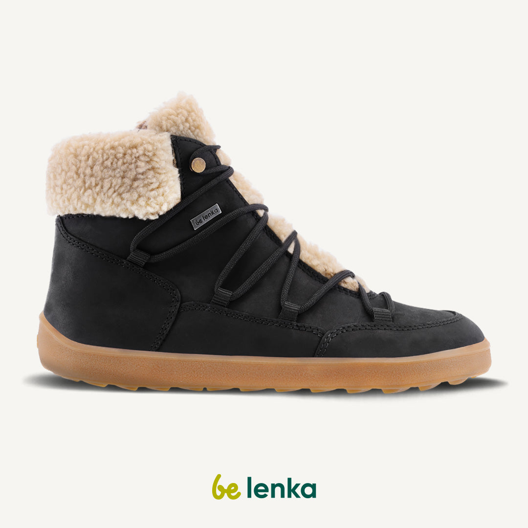 Winter Barefoot Boots Be Lenka Bliss - Black