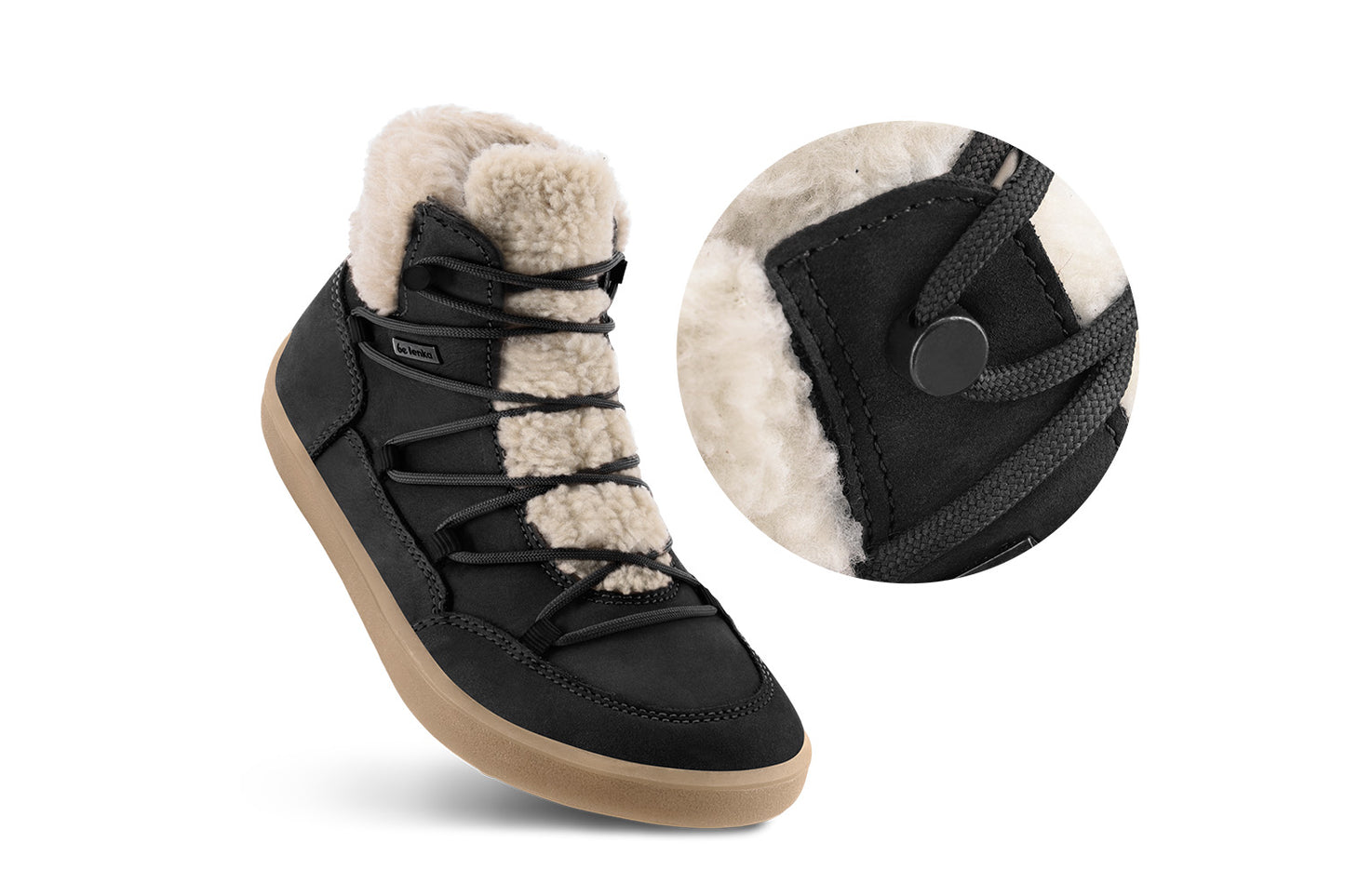 Winter Barefoot Boots Be Lenka Bliss - Black