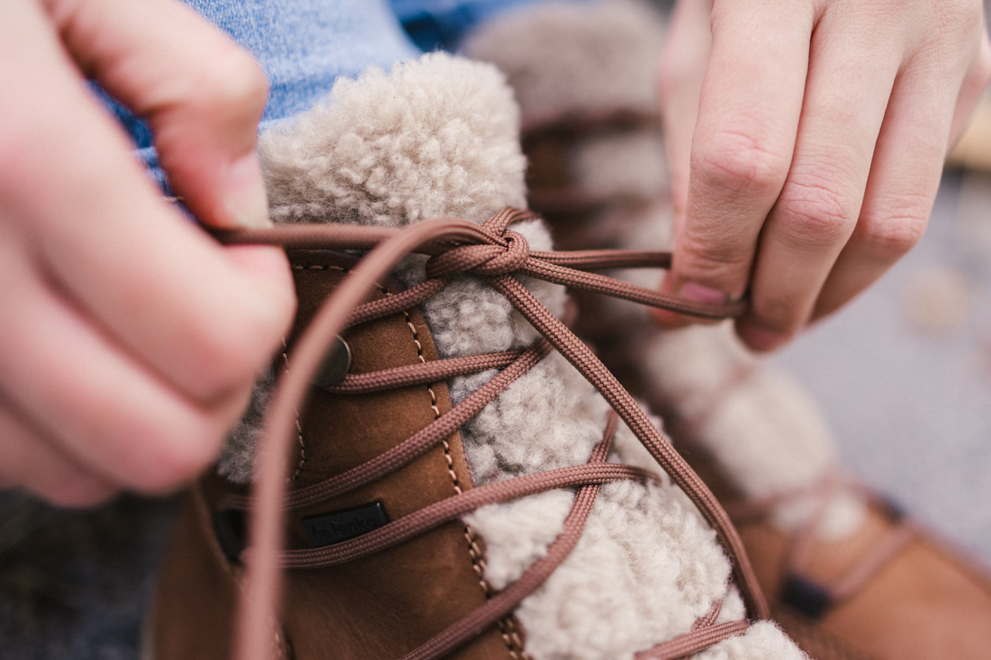 Winter Barefoot Boots Be Lenka Bliss - Brown